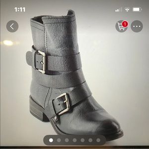 Treasure & Bond grey/blue distressed boots